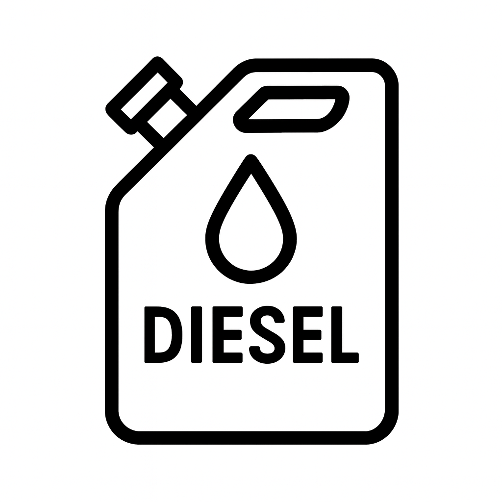 Piktogramm Diesel Luftstandheizung
