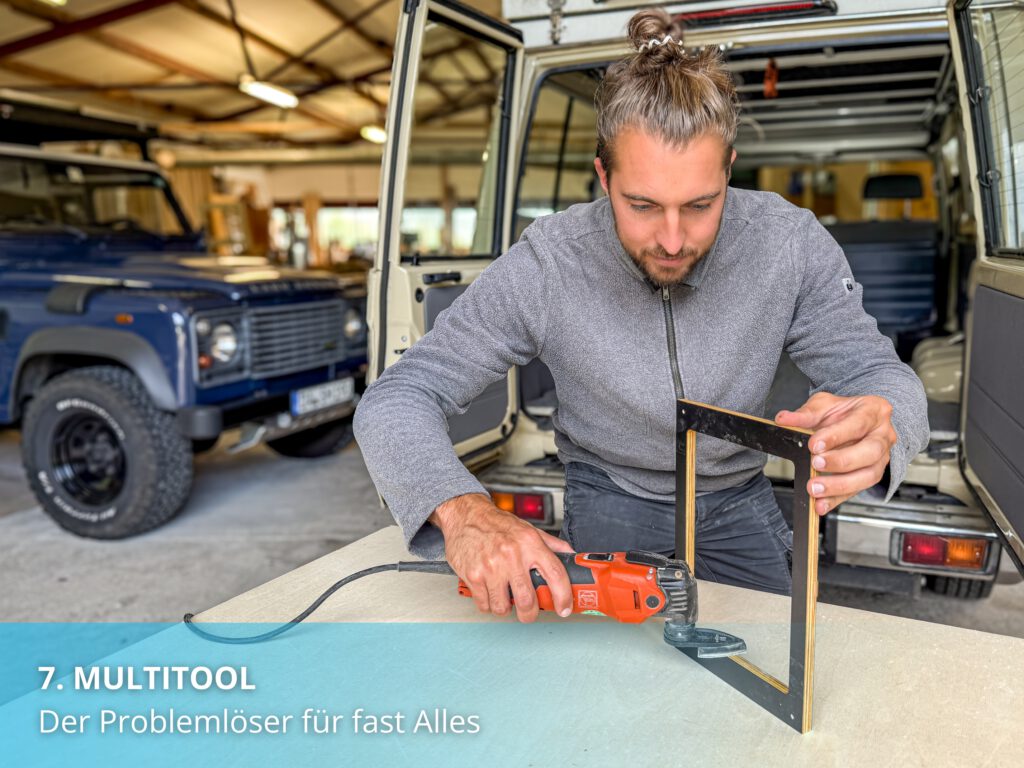 Camperausbau-Werkzeug: Multitool für Van-Ausbauer