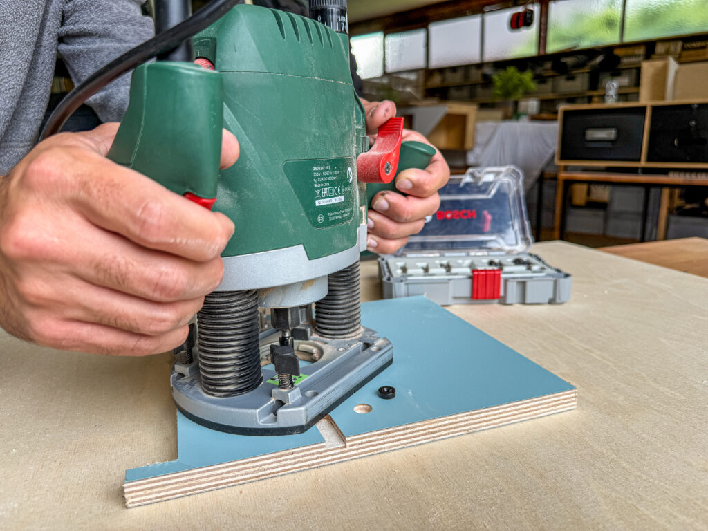 camperausbau werkzeug oberfraese kanten abrunden